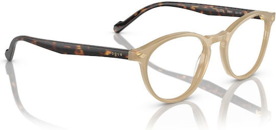 Vogue Plastic Rame Ochelari Bej VO5326 W900