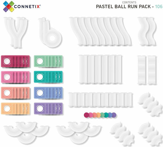 Connetix Μαγνητικό Παιχνίδι Κατασκευών Connetix Tiles για Παιδιά 3+ Ετών