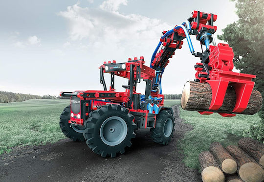 Fischer Technik Kunststoff-Bauspielzeug Strong Pneumatics für Kinder ab 9+ Jahre Jahren