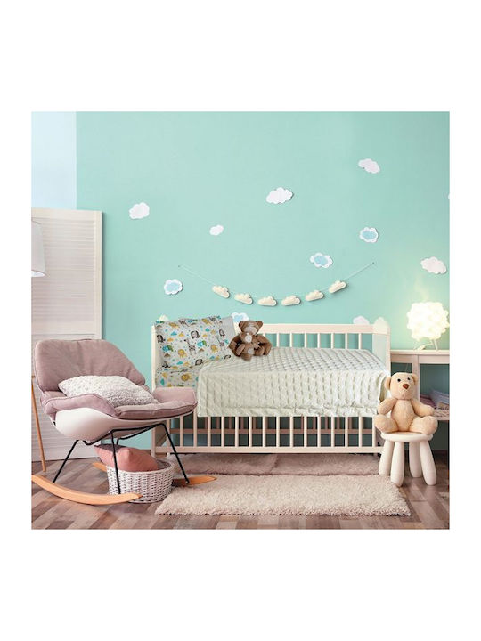 Das Home Куверта Детски Пелени За Пелени 6365 Флийс Бежова 80x110см