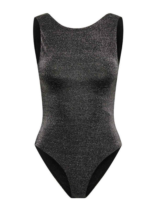 Sleeveless Bodysuit Black