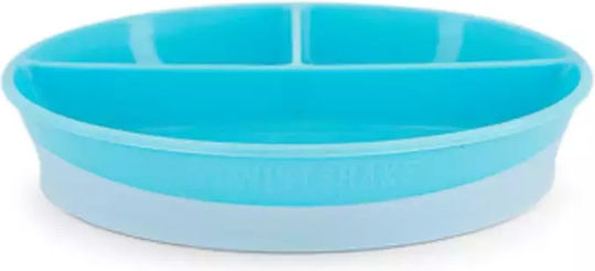 Twistshake Divided Plate Pastel Blue 6m+