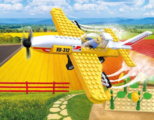 Blocki Building Blocks Airplane Spray for 6+ Years 146 Pieces