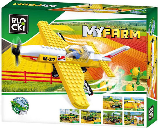 Blocki Building Blocks Airplane Spray for 6+ Years 146 Pieces