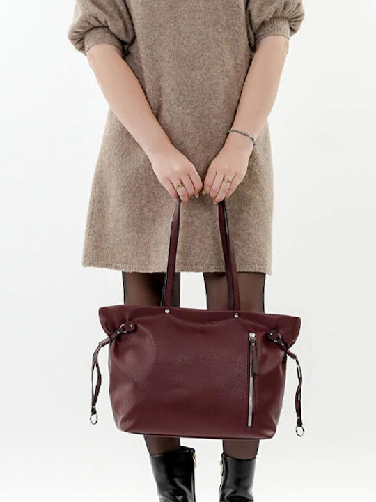 Emily & Noah Damen Tasche Schulter Burgundisch