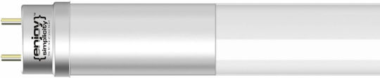 Elvhx Microwave LED-Lampe 20.6W Röhrenform 150εκ. für Fassung G13 und Form T8 Kühles Weiß 3100lm