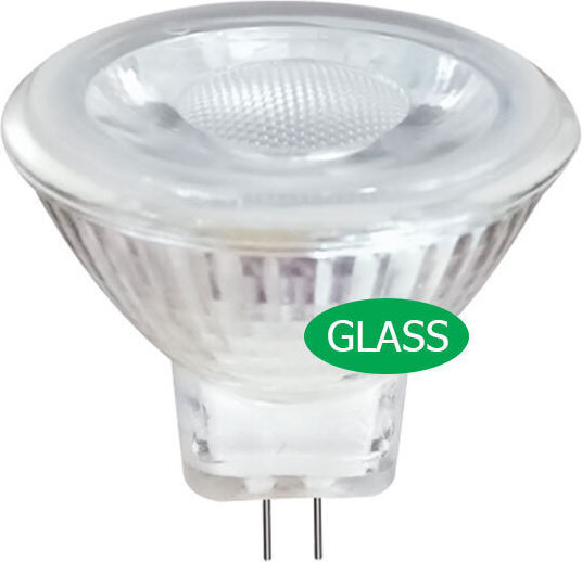 Diolamp LED Bulb 2.5W for Socket GU4 and Shape MR11 Warm White 200lm