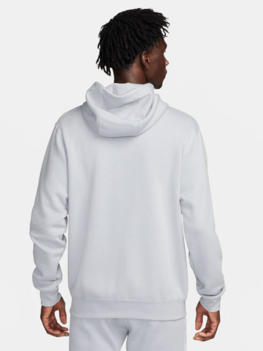 Nsw Sp Flc Fz Hoodie Bb Sweatshirt With Gray Hood