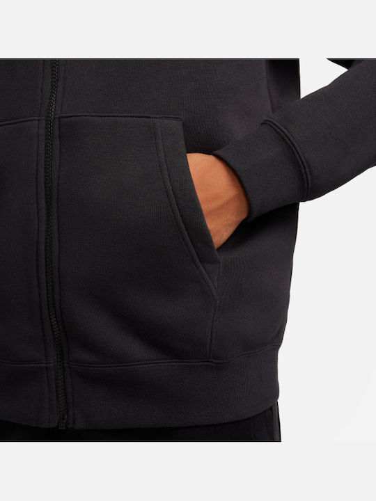 NSW SP FLC FZ Hoodie BB Sweatshirt with Hood Black
