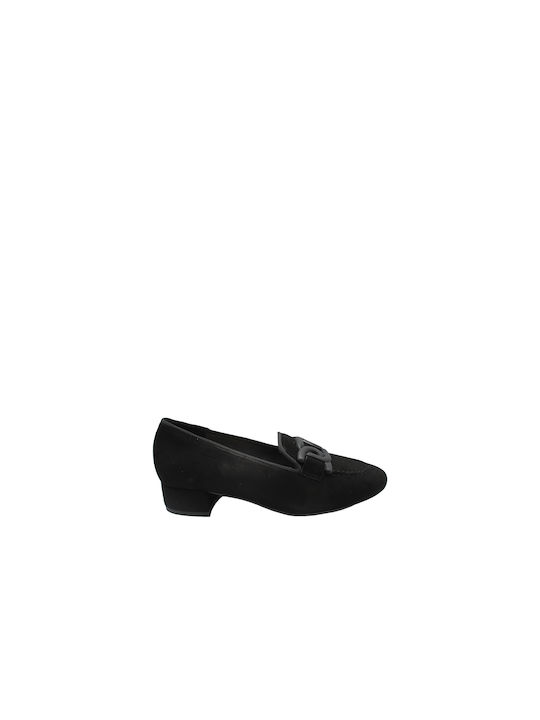 D Chicas Pumps mit flachem Absatz Schwarz