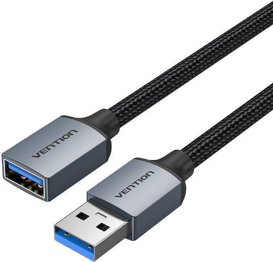 Vention USB 3.0 Cable USB-A male - USB-A female Μαύρο 2m CBLHH