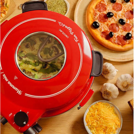 Cecotec Fun Pizza & Co Mamma Mia Pizzabäcker 1200W Rot