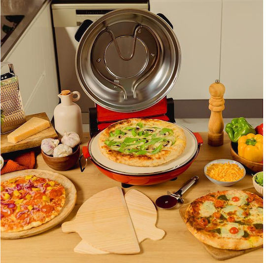 Cecotec Fun Pizza & Co Mamma Mia Pizzabäcker 1200W Rot