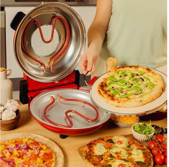 Cecotec Fun Pizza & Co Mamma Mia Pizzabäcker 1200W Rot