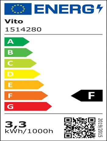 Vito LED крушка 3.3W за фасунга GU5.3 и форма MR16 Топло бяло 243лм