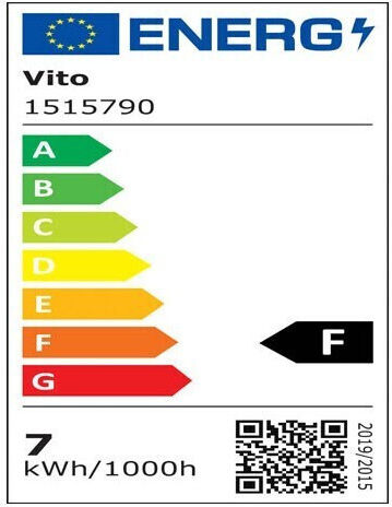 Vito Λάμπα LED 6.5W για Ντουί GU5.3 και Σχήμα MR16 Ψυχρό Λευκό 539lm