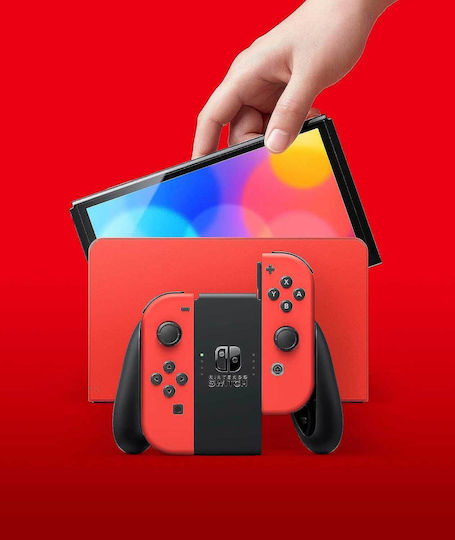 Nintendo Switch OLED 64GB Mario Red Edition