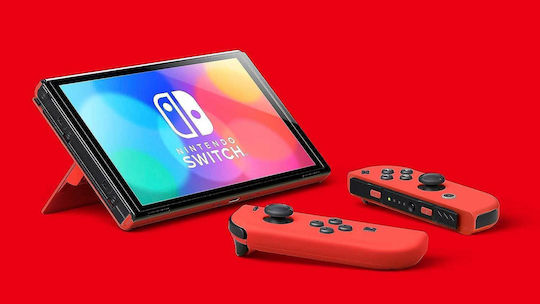Nintendo Switch OLED 64GB Mario Red Edition