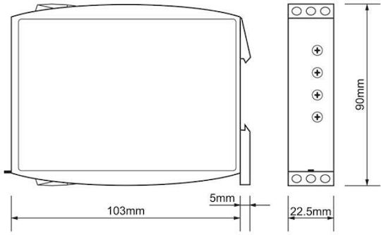 Tele Trei faze Monitor de tensiune de șină G2PF400VS02