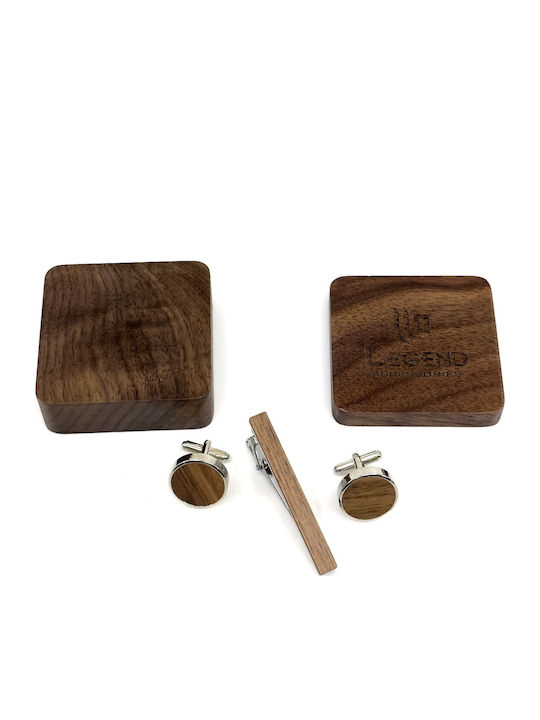 Legend Accessories Butoni din Lemn de culoare Maro