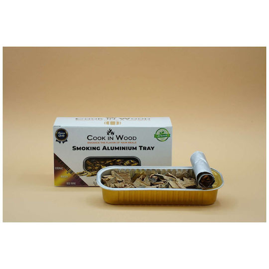 Cook in Wood Chips Ξύλου Καπνίσματος για Ψησταριά με Άρωμα Ουίσκι 50gr 3τμχ