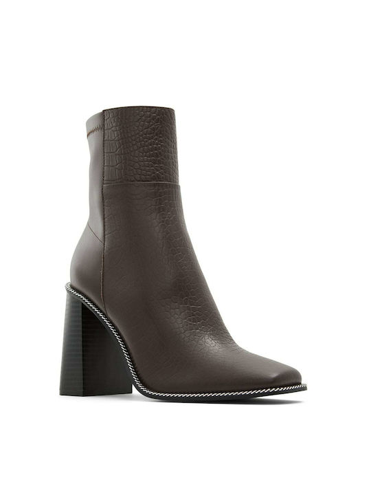 Liiam Leder Damen Stiefeletten Braun