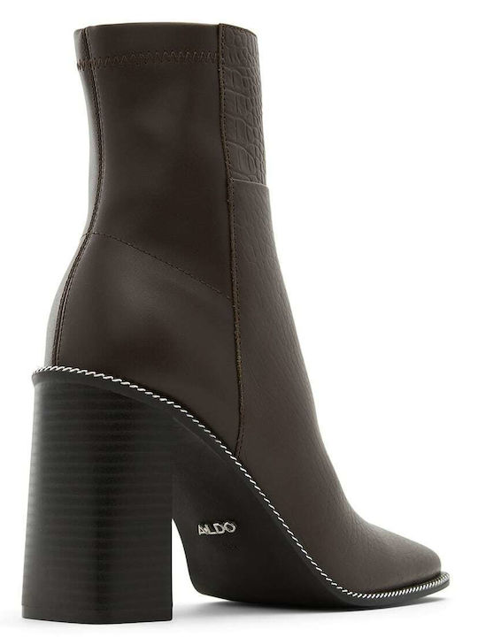 Liiam Leder Damen Stiefeletten Braun