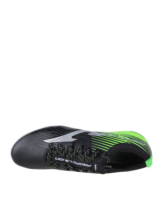 Joma Propulsion Cup Ποδοσφαιρικά Παπούτσια με Τάπες FG Μαύρα