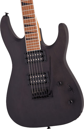 Jackson JS24 DKAM DX Chitară Electrică Stratocaster cu HH Configurație Doze Pata neagră