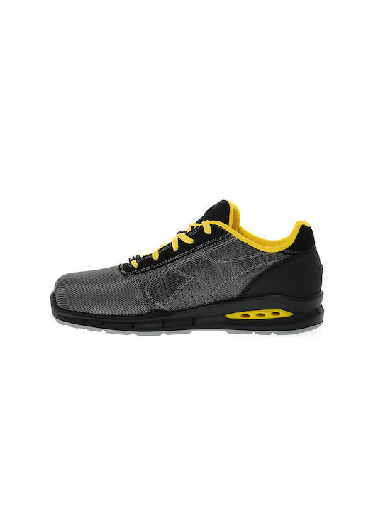 Utility Diadora Run Airbox Matrix Αδιάβροχο Παπούτσι Ασφαλείας Μαύρο S3 με Πιστοποίηση P,SRC