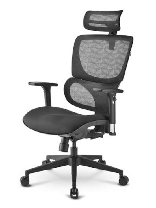 Sharkoon Officepal C30 Artificial Leather Gaming Chair with Adjustable Arms Black