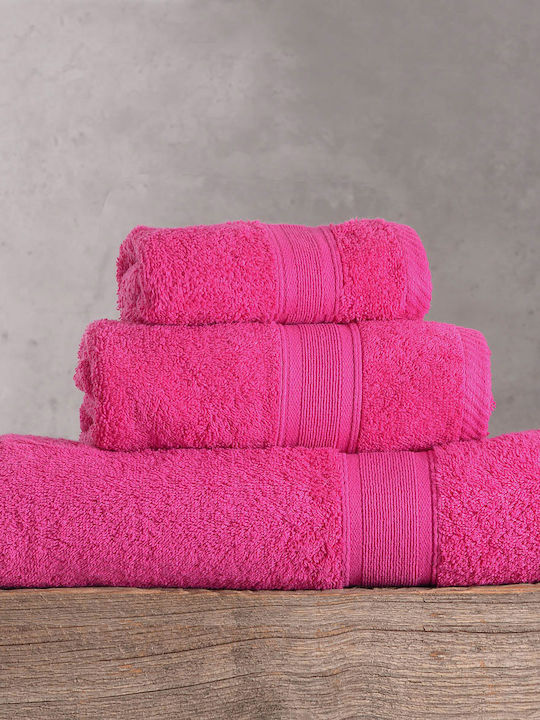 Rythmos Bath Towel Set 3pcs Ilussion Grey-green Weight 480gr/m²