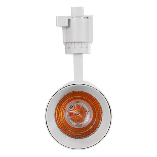 GloboStar Lugano LED Iluminare Liniară Comercială Plafon 20W Alb Cald IP20 L6.5xÎ20cm