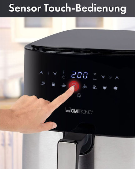 Clatronic FR 3782 H Air Fryer 5lt Ασημί