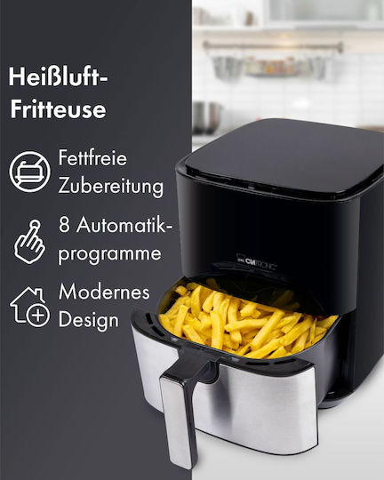 Clatronic FR 3782 H Air Fryer 5lt Ασημί
