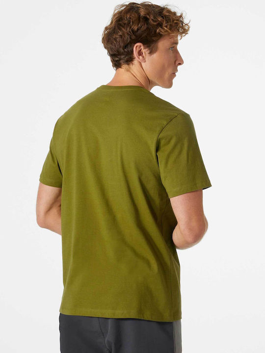 Helly Hansen Men's Short Sleeve T-shirt Green