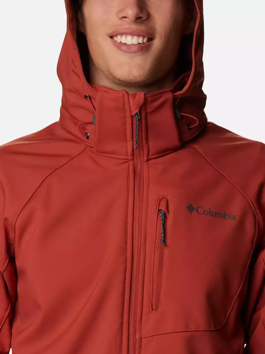 Cascade Ridge II Winter Jacket Softshell Waterproof and Windproof Orange