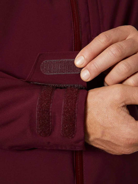 Helly Hansen Powderface 65750-658 Ανδρικό Μπουφάν για Σκι & Snowboard Κόκκινο