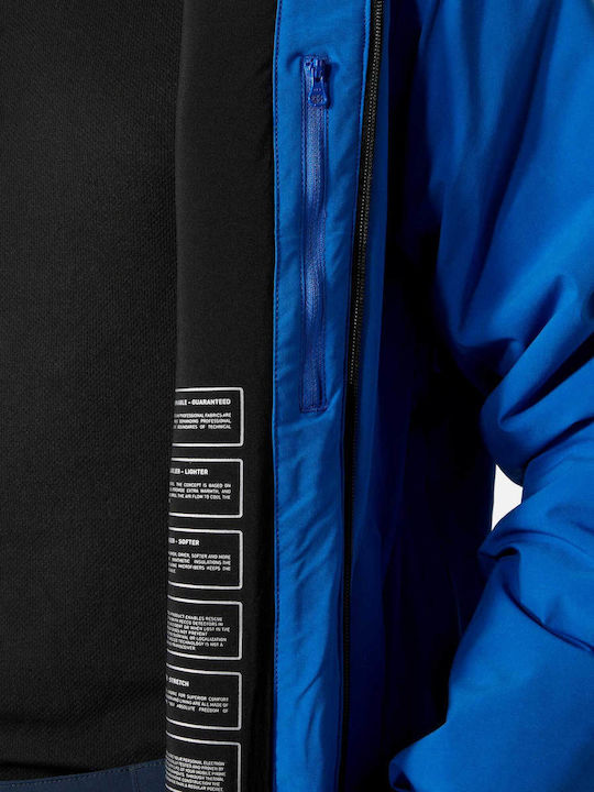 Helly Hansen 65870-543 Ανδρικό Μπουφάν για Σκι & Snowboard Μπλε