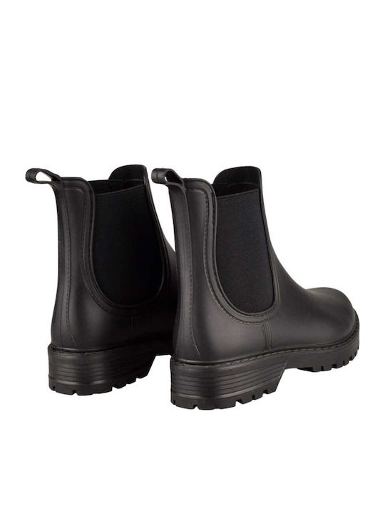 Women's Short Wellies Black