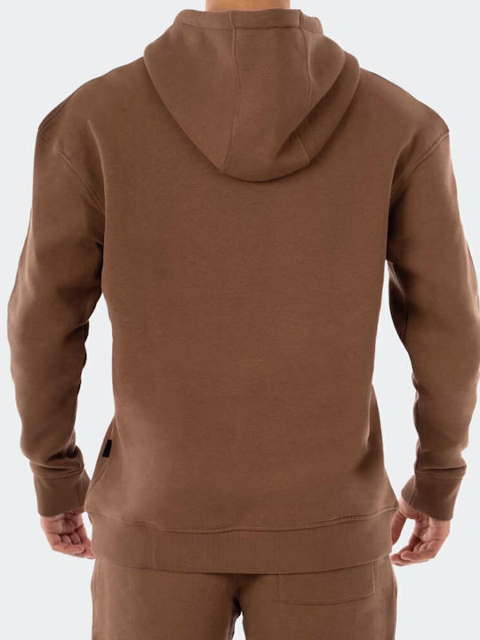 Bee. Unusual. Brown with Hood