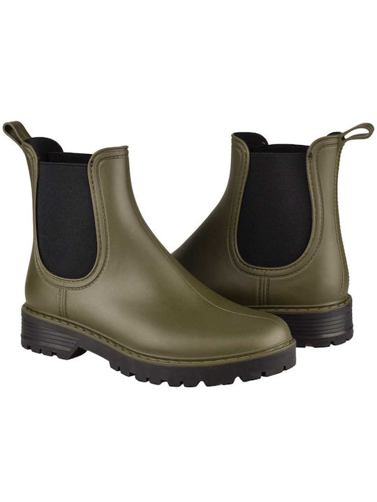 Women's Short Wellies Khaki