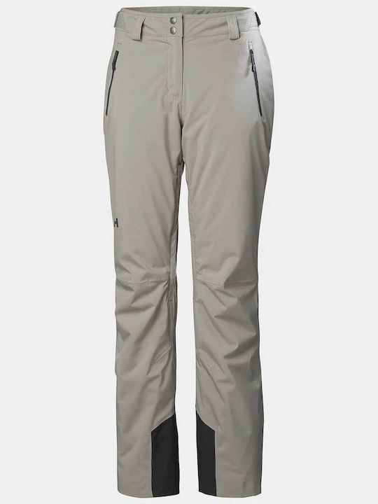 Helly Hansen Legendary 65683-885 Women's Trousers for Ski & Snowboard Gray