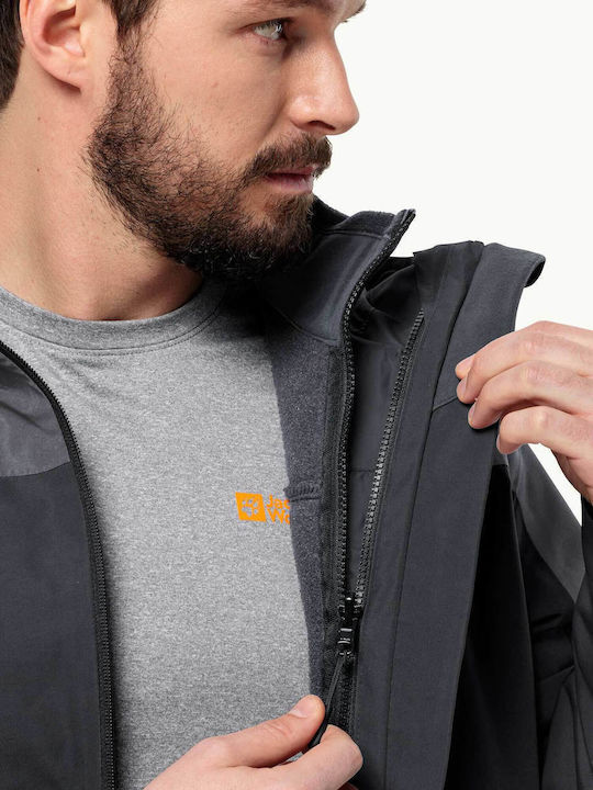 Taubenberg 3 in 1 Winter Jacket Black