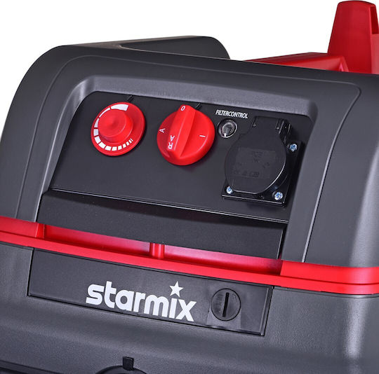 Starmix ISC L-1425 Staubsauger Flüssigkeiten / Feststoffe 1400W mit Kunststoff Behälter 73Es