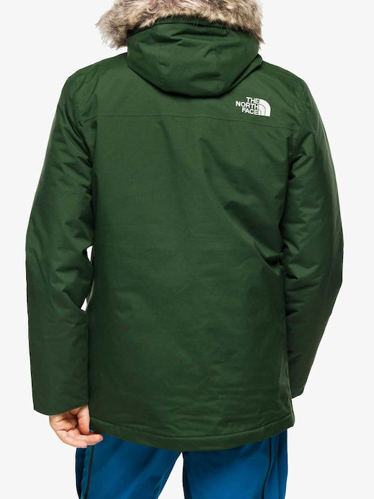 Zaneck Winter Jacket Parka Waterproof and Windproof Green