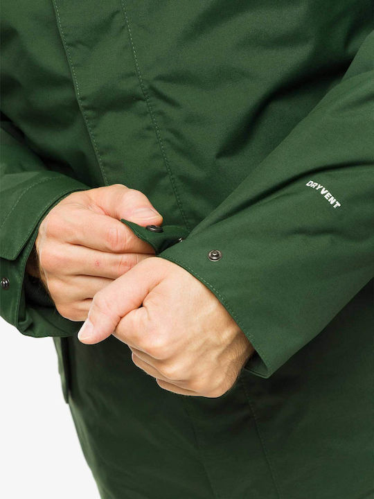 Zaneck Winter Jacket Parka Waterproof and Windproof Green