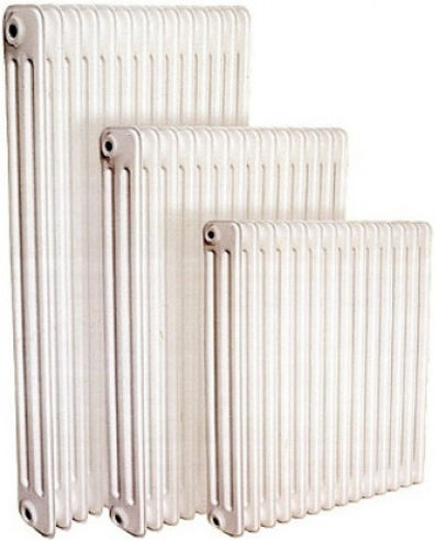 Metallourgia Attikis Classic Akan Radiator Body Four Columns IV/505 4 Slices 440kcal/h White