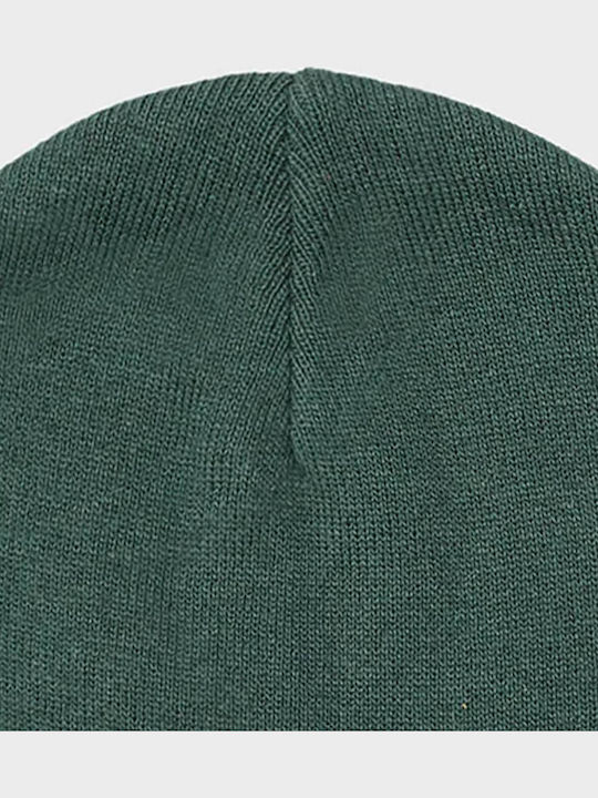 Beanie Unisex Σκούφος Πλεκτός σε Πράσινο χρώμα