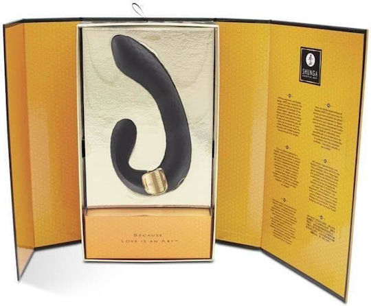 Shunga Mini Κλειτοριδικός Δονητής 18.5cm Μαύρος